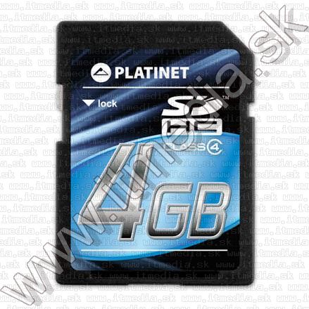 Image of Platinet _SD-HC_ card 4GB *Class4* *3 year* (IT7272)